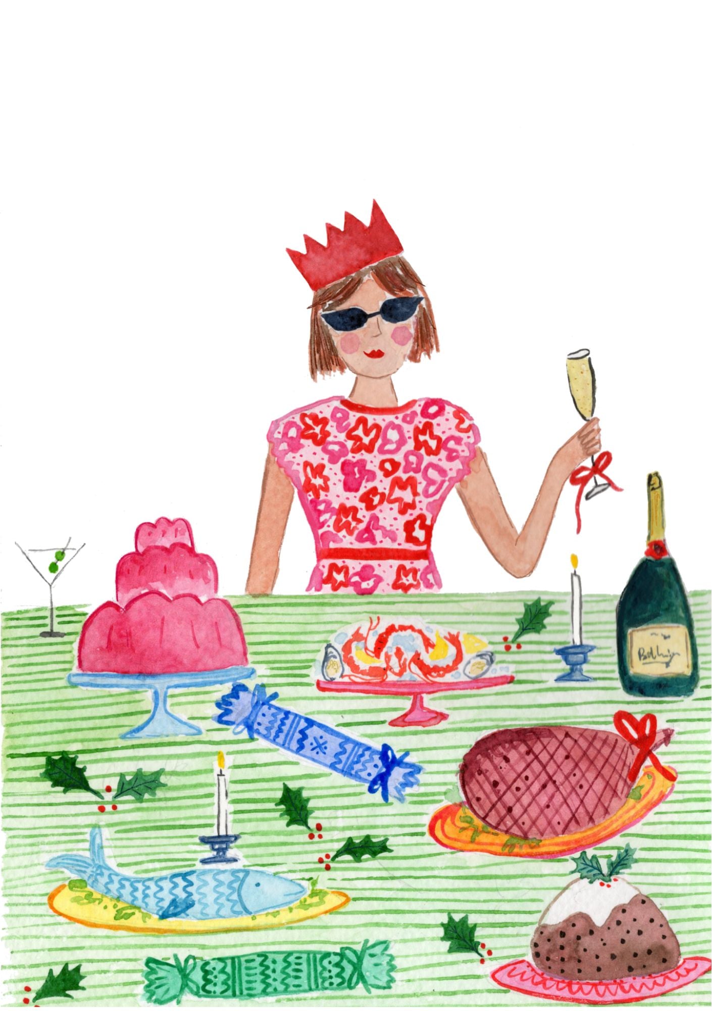 Glam at the Christmas Table