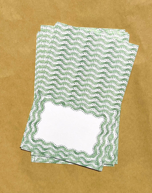 Green Fern Place Card (pack of 12)
