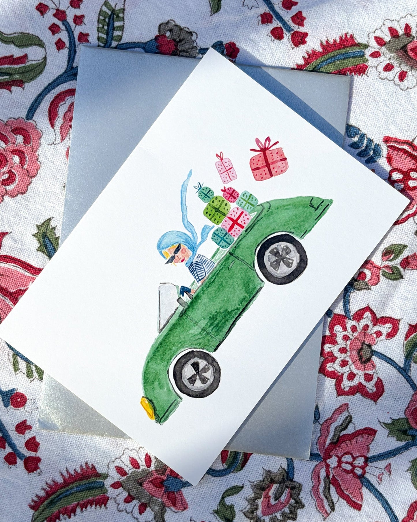 Christmas Girls Cards Pack of 6