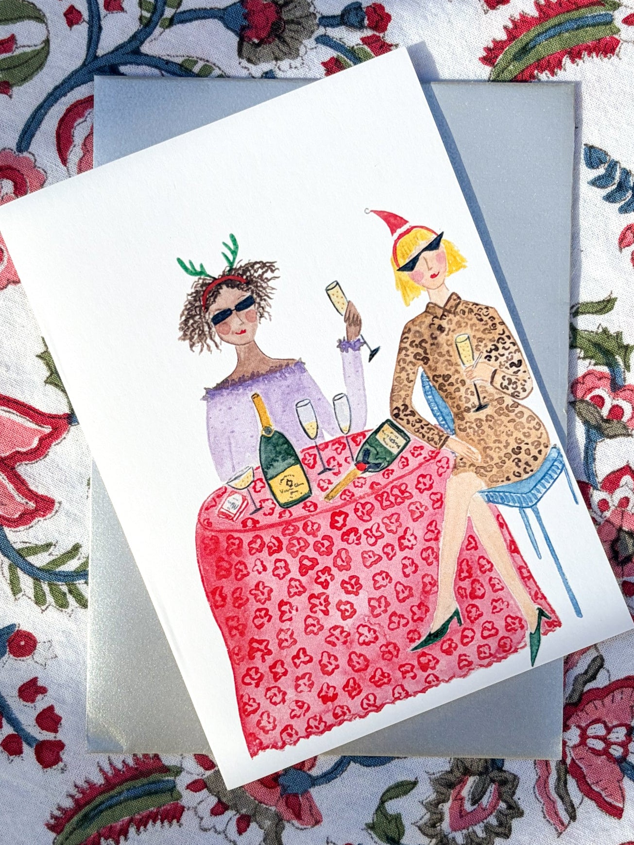 Christmas Girls Cards Pack of 6