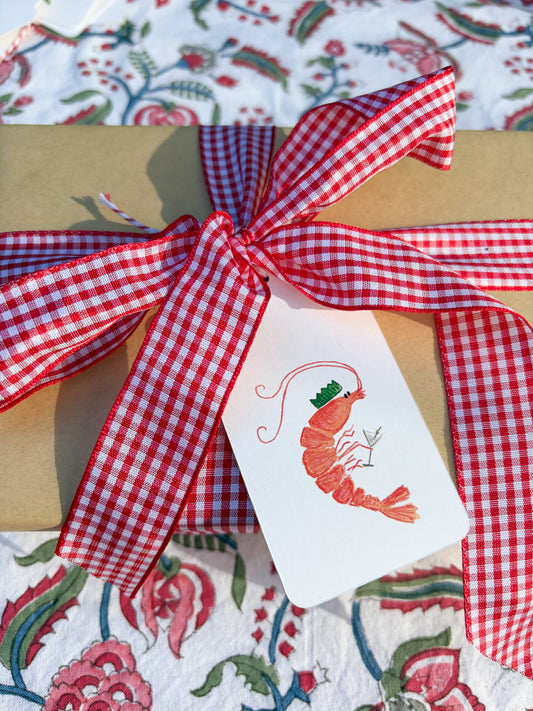 Colourful Christmas Tags (pack of 12)