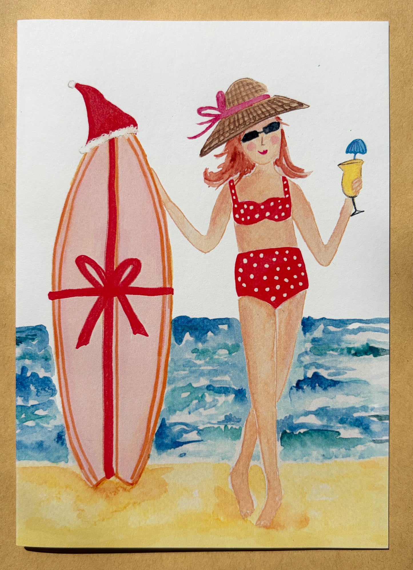 Santa's Beach Babe