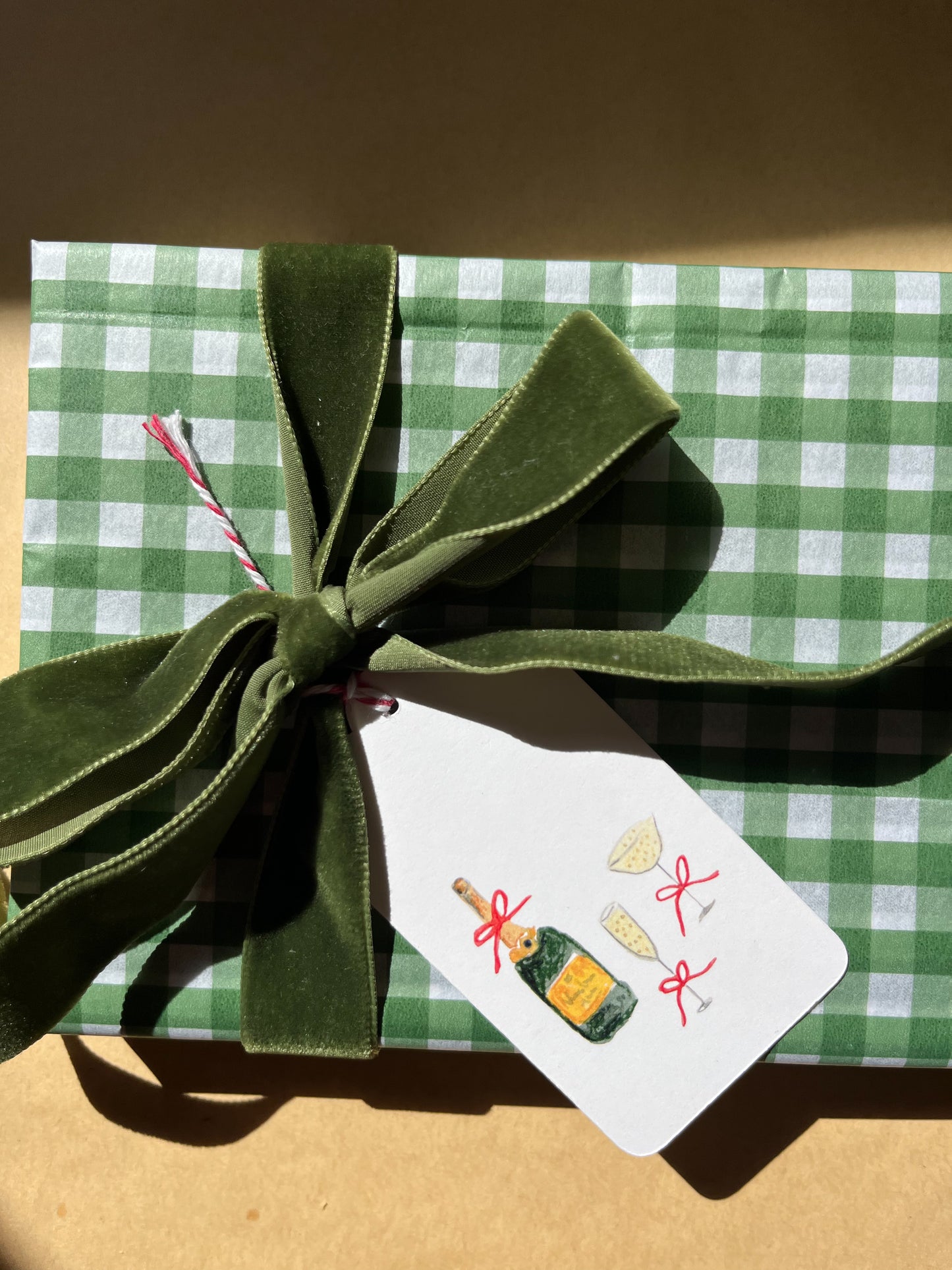 Colourful Christmas Tags (pack of 12)
